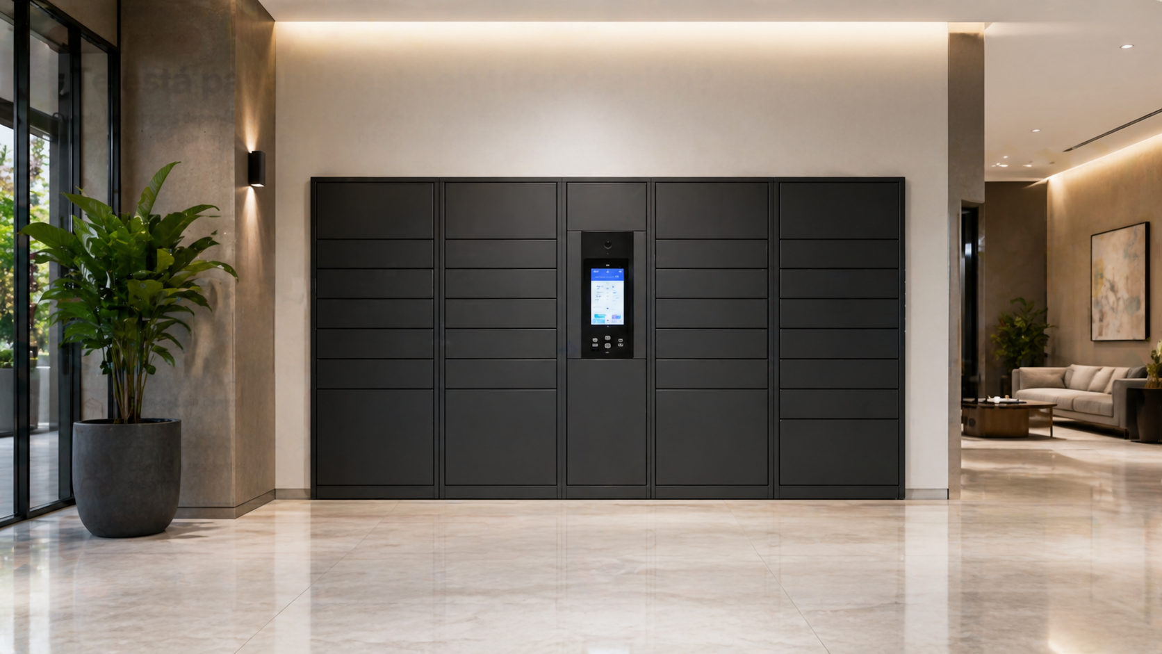 Puntos de Pickup en lobby de edificio