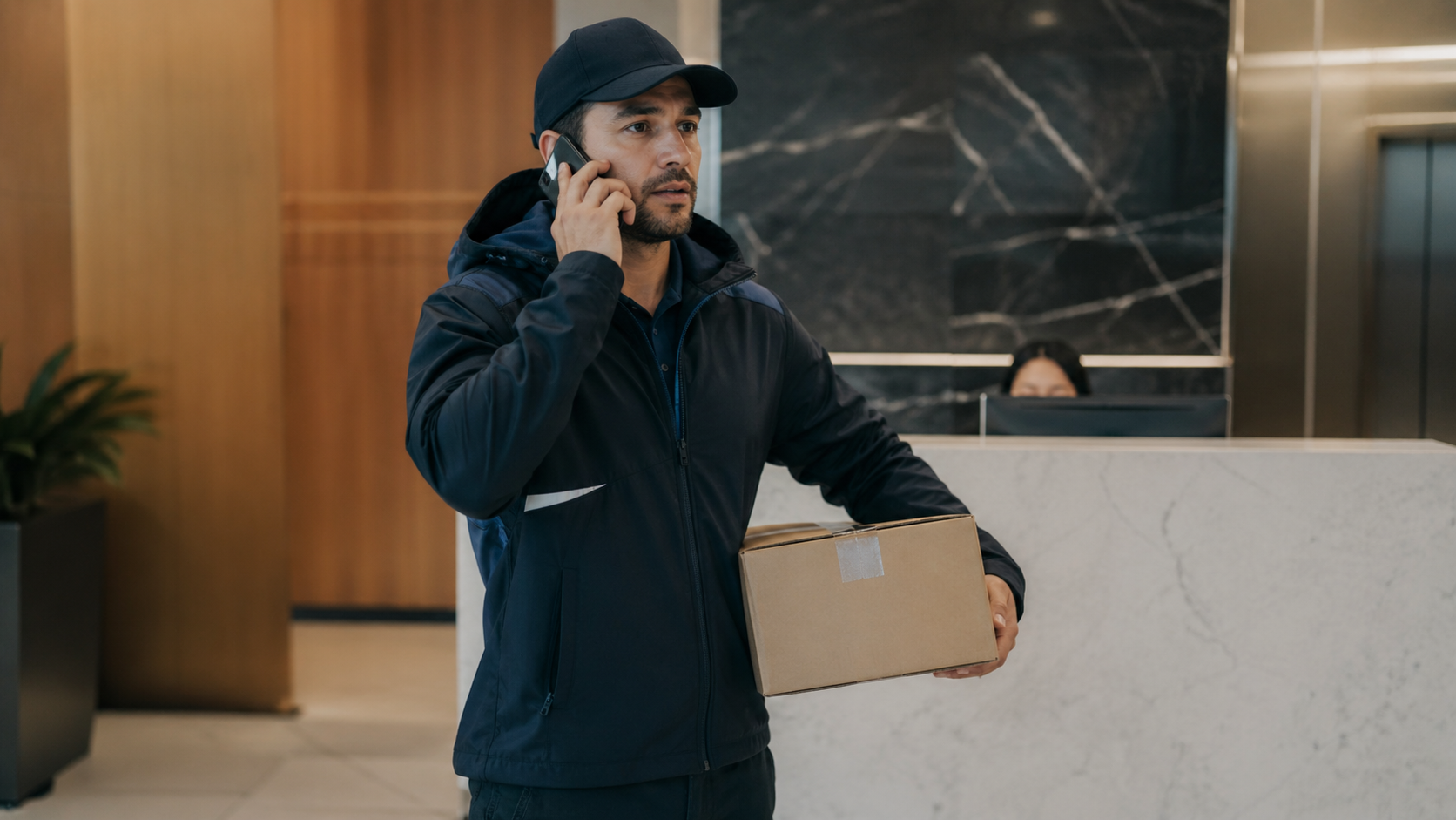 ¿No está el cliente?